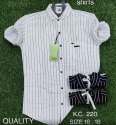 Black N White Satin lining Shirt KC 220