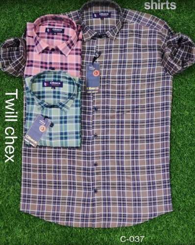 Cibaca Checks Shirt C-037