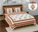 Multi colorJaipuri Pure Cotton  Double Bedsheets