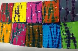 Ladies Bandhani Dress Material At Wholesale Rate