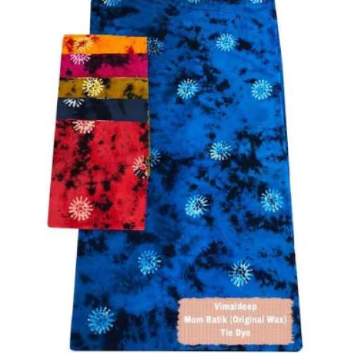 Batik Tie And Dye Nighty Fabric by Vimaldeep Textile Mills