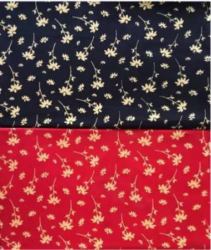 	100% Cotton Phool pati Printed fabric