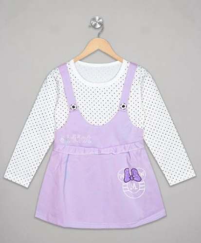 Purple Kids Girls Frock  by The Sandbox Clothing Co