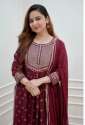 Designer Kurti With Pant Dupatta thumb 2