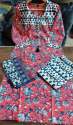 Ladies Cotton Kurti with Pant and Dupatta Set thumb 3