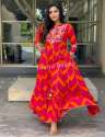 ladies-multicolour-rayon-kurti-gown