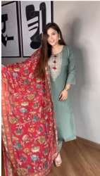 Premium Quality Kurti with Pant and Dupatta