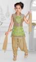 Girls Kids Punjabi Suit At Wholesale Rate