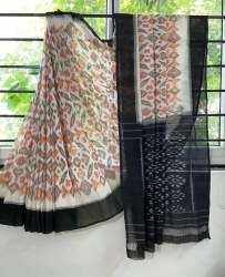 Elegant Linen Digital Print Saree