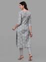 Ladies Cotton Kurti Pant Set thumb 2