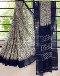 Pure Linen Saree by Bhakti Enterprise 