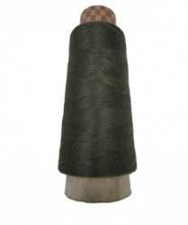 Cotton Silk Blended Green Wool Thread 
