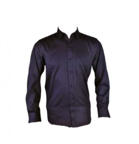 Mens Black Casual Shirt by D M Enterprise