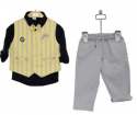 kids party wear hosiery coti with pant  thumb 2