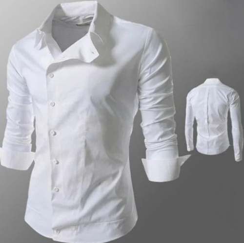 Stylish Men White Formal Shirts by Shree Balasubramaniam Textiles
