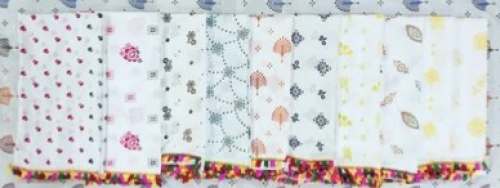 Roto Fancy White Dupatta 