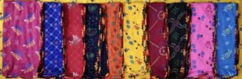 Samosa Lace Printed Dupatta 