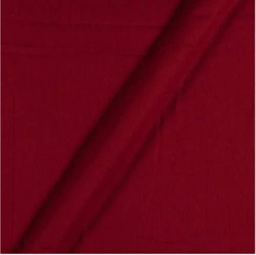 120 GSM Maroon Rubia Fabric by Swami Trading Company