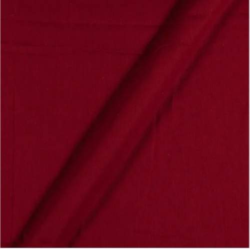 120 GSM Maroon Rubia Fabric by Swami Trading Company