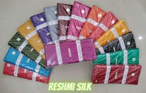 Resham Silk Banarasi Blouse Fabric  by Narayanji E Cloth Pvt Ltd