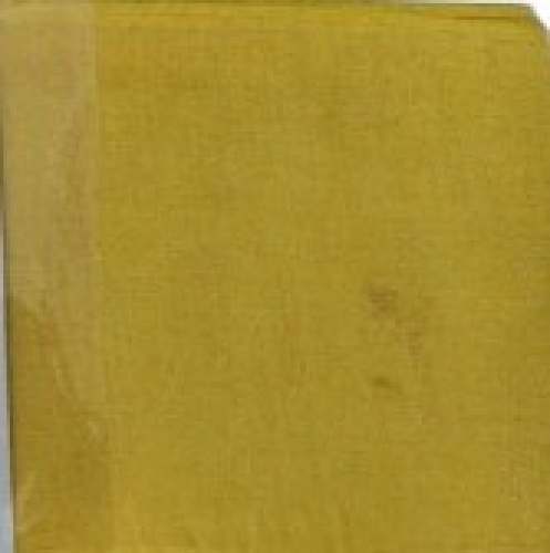 Terry Rubia Mustard Yellow Saree Fall by Namaskar Fabrics