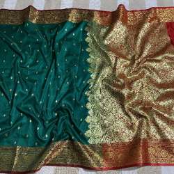 Wedding Wear Zari Banarasi Silk Saree