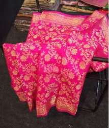 Katan Checked Wedding Wear Jaal Dupatta
