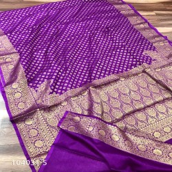 Banarasi Semi Georgette Silk Saree