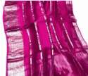 Banarasi Stripe Dyble Kora Organza Fancy Saree thumb 3