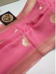 Banarsi Dyble Organza Fancy Saree Best Quality