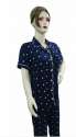  Cotton Blue Women Printed Half Sleeve Night Suit thumb 2
