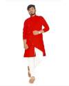 Plain Red Cotton Pajama For Kurta