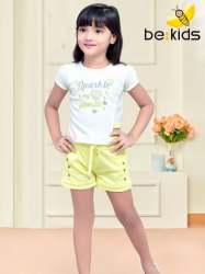 Cotton Top And Short For Kids