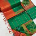 Kalanjali Silk cotton saree  thumb 1