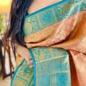 Stylish Kanchi Kora silk Sarees thumb 1