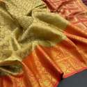 Stylish Kanchi Kora silk Sarees thumb 3