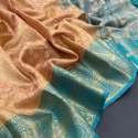 Stylish Kanchi Kora silk Sarees thumb 4