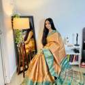 Stylish Kanchi Kora silk Sarees thumb 5