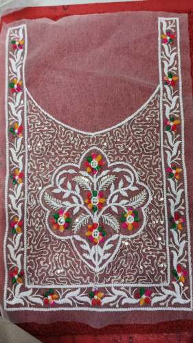 EMBROIDERY GALA/NECK