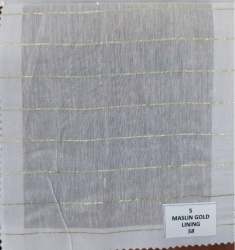 RFD Muslin Gold Lining