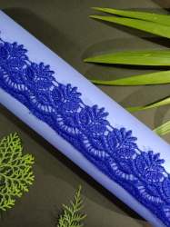 Polyester Material Blue Gpo Lace