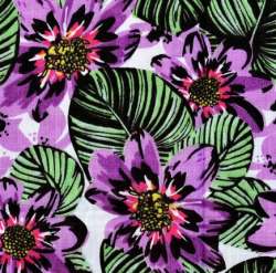 Floral Print Cotton Fabric FC-OA153