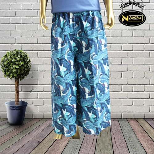 Fancy Colorful Palazzo Pant by NIKRAA SILKS STORESS