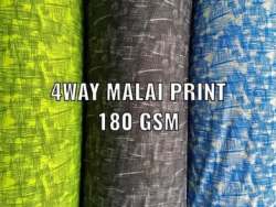 180GSM 4 Way Malai Print Fabric 