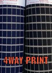 4 way Lycra Knitted Fabric 