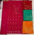 Chanderi cotton Patiyala Style Dress Material 