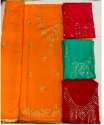 Chanderi cotton Patiyala Style Dress Material  thumb 2