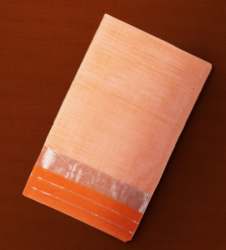 Fancy Peach Kanchi  Cotton Saree by Mithran Silk