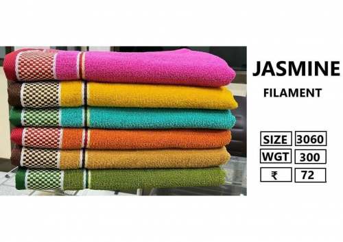 Jasmin Filamet Towel 30/60Size  by VRUSHABH TEXTILE MILLS