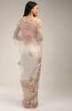 Kalki Brand Embroidery Organza Saree For Women thumb 1
